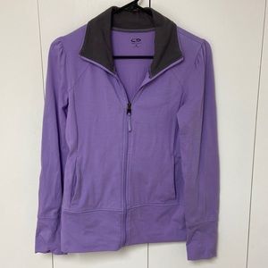 Champion purple/gray active wear jacket